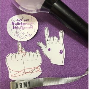 BTS Inspired Stickers | Kpop Sticker Pack | Bangtan Stickers